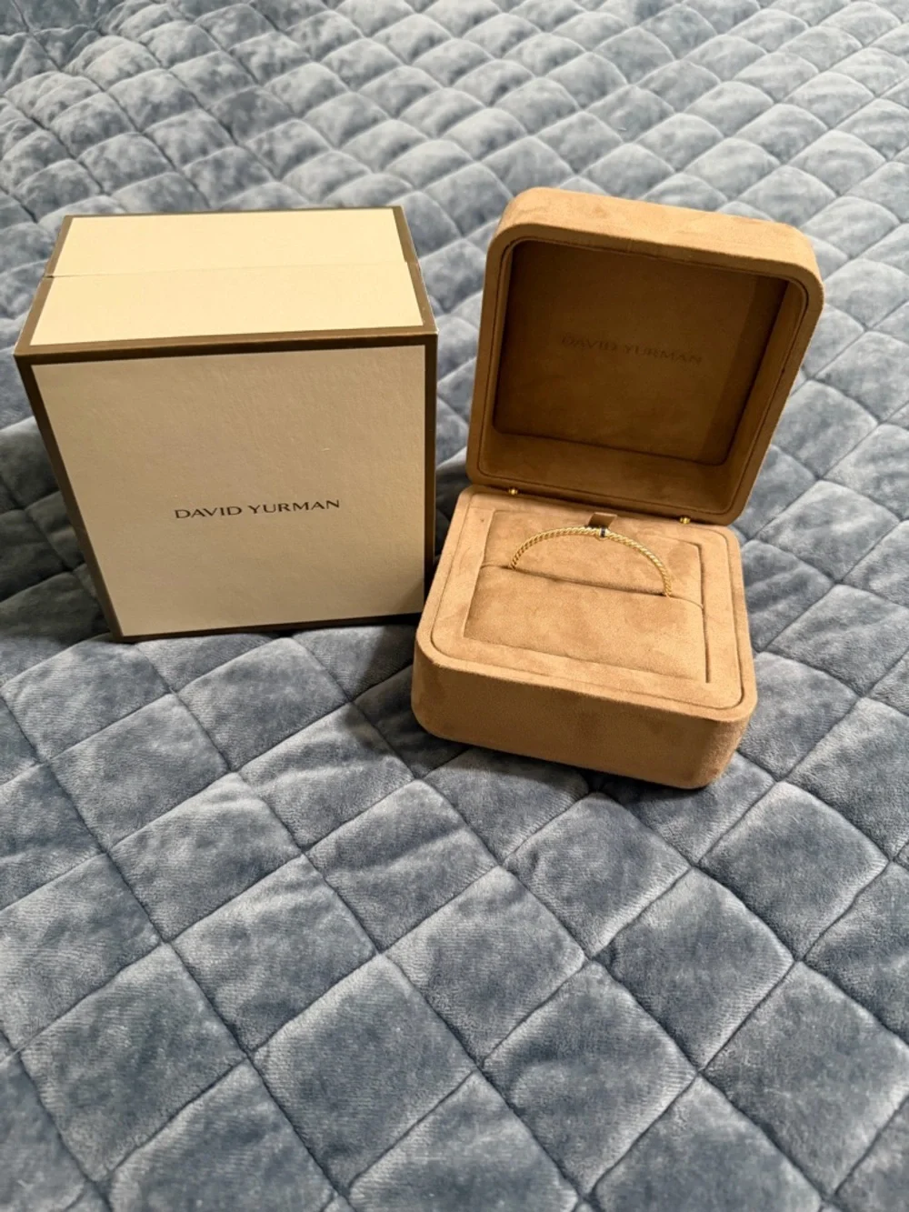 David Yurman Cablespira Bracelet with Sapphire - Picture 2 of 5